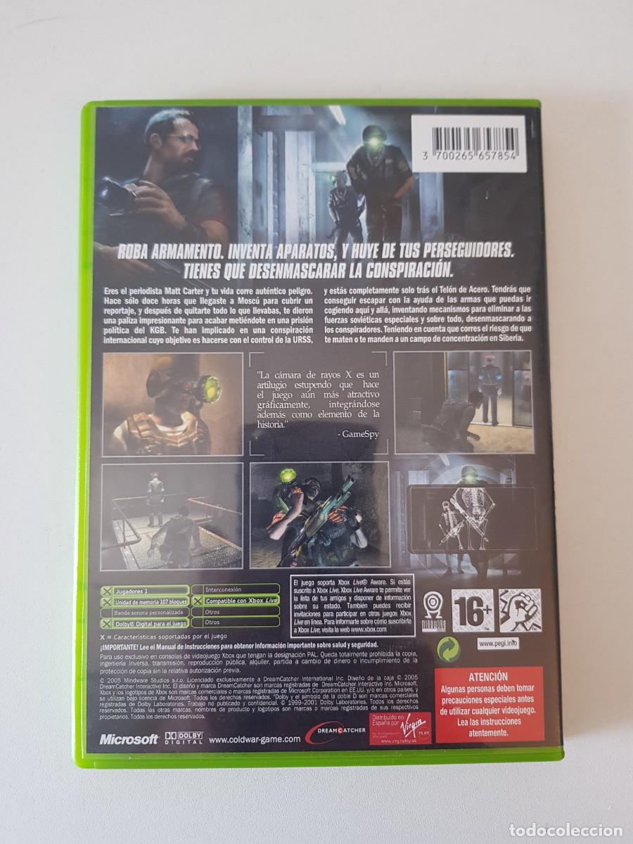 Videojuegos y consolas: Cold War Microsoft Xbox Pal Espa&ntilde;a Completo Original Dreamcatcher - Foto 3