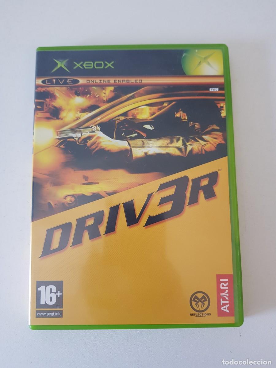 Videojuegos y consolas: Driv3r Driver 3 Microsoft Xbox Pal Espa&ntilde;a Completo Original Atari