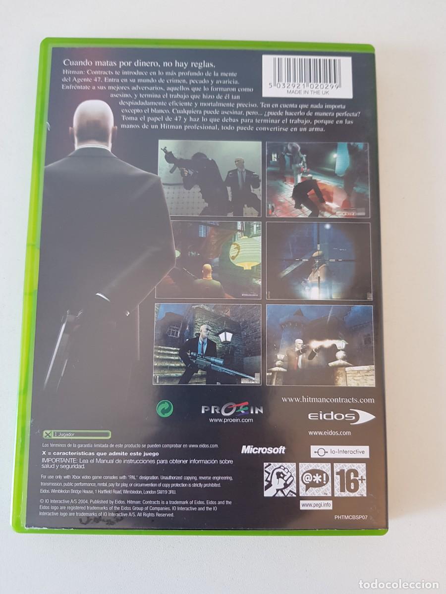 Videojuegos y consolas: Hitman Contracts Microsoft Xbox Pal Espa&ntilde;a Completo Original Eidos - Foto 2
