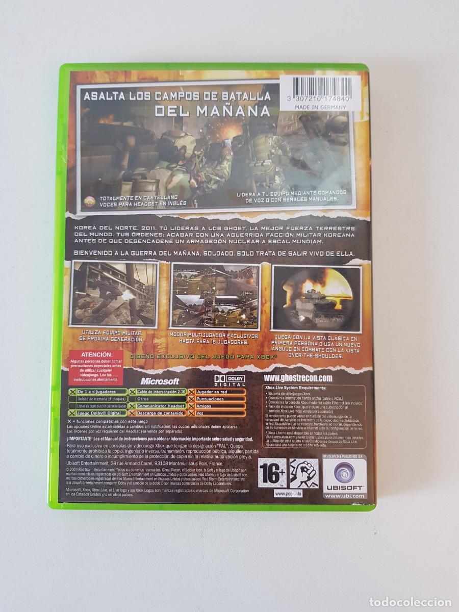 Videojuegos y consolas: Ghost Recon 2 Microsoft Xbox Pal Espa&ntilde;a Completo Original Ubisoft - Foto 2