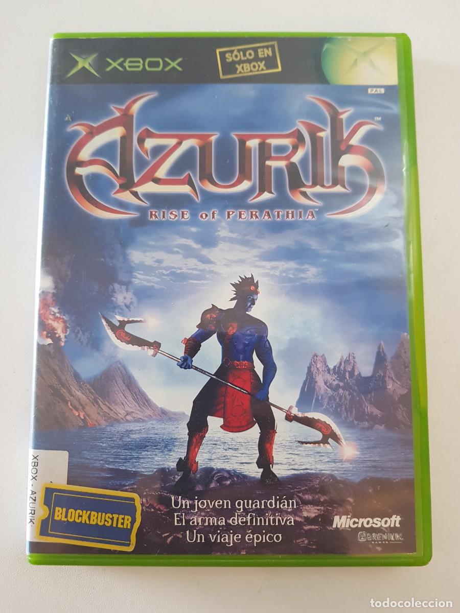 Videojuegos y consolas: Azurik Microsoft Xbox Pal Espa&ntilde;a Completo Original Adrenalin Games