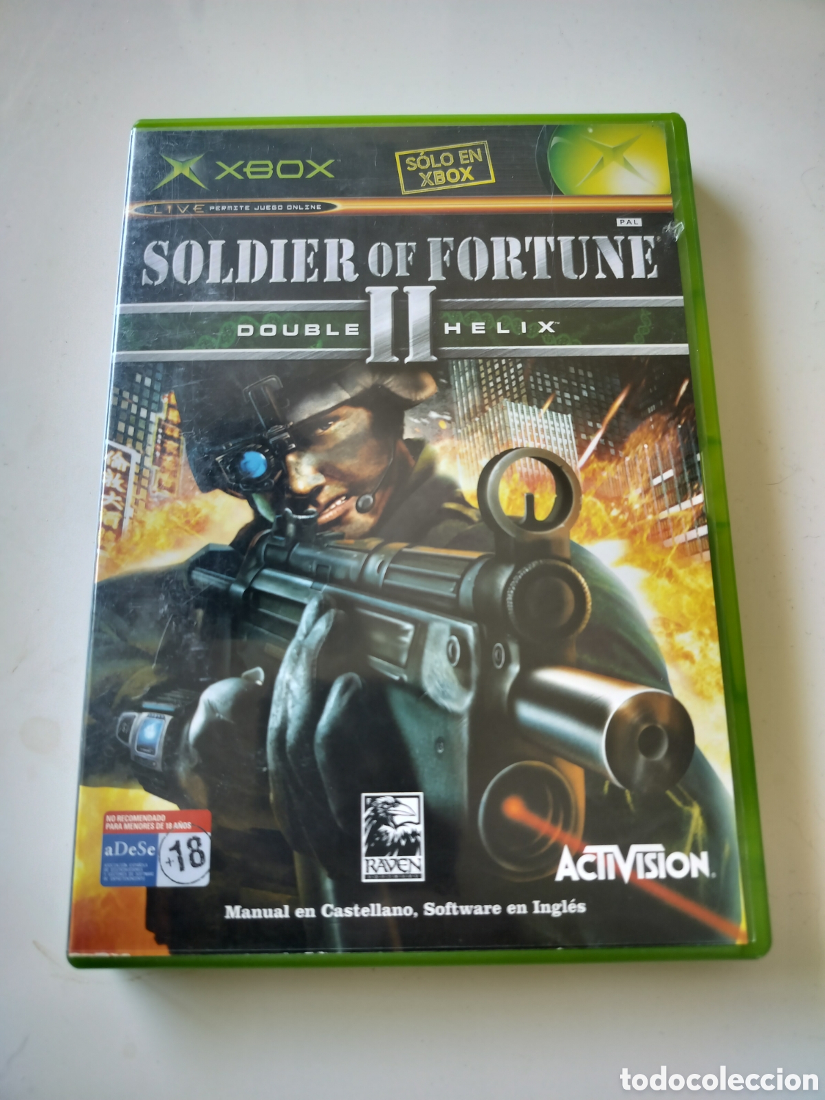 Videojuegos y consolas: Soldier of Fortune II Double Helix Xbox