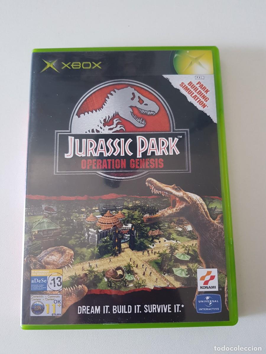 Videojuegos y consolas: Jurassic Park Operation Genesis Microsoft Xbox Pal Espa&ntilde;a Original Konami