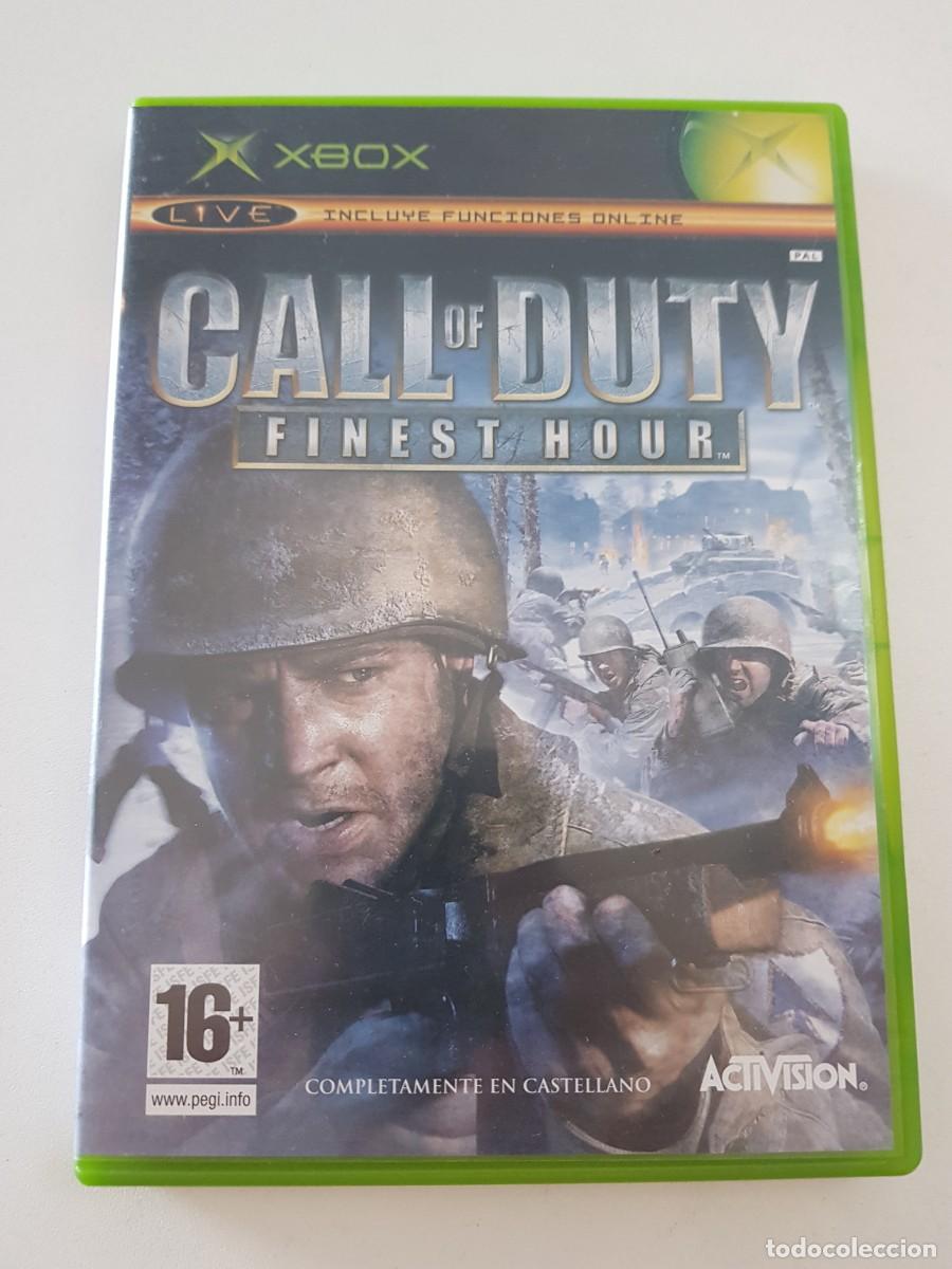 Videojuegos y consolas: Call of Duty Finest Hour Microsoft Xbox Pal Espa&ntilde;a Original Activision