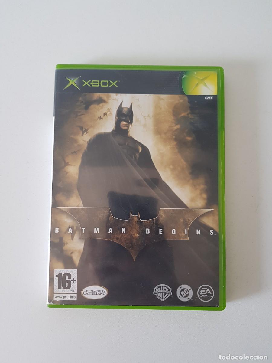 Videojuegos y consolas: Batman Begins Microsoft Xbox Pal Espa&ntilde;a Original Warner Bros DC