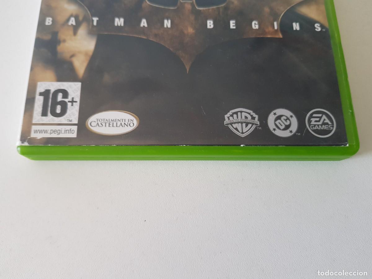 Videojuegos y consolas: Batman Begins Microsoft Xbox Pal Espa&ntilde;a Original Warner Bros DC - Foto 5