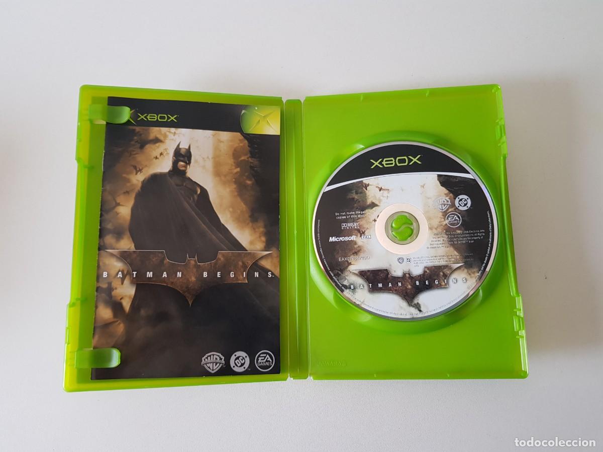 Videojuegos y consolas: Batman Begins Microsoft Xbox Pal Espa&ntilde;a Original Warner Bros DC - Foto 7