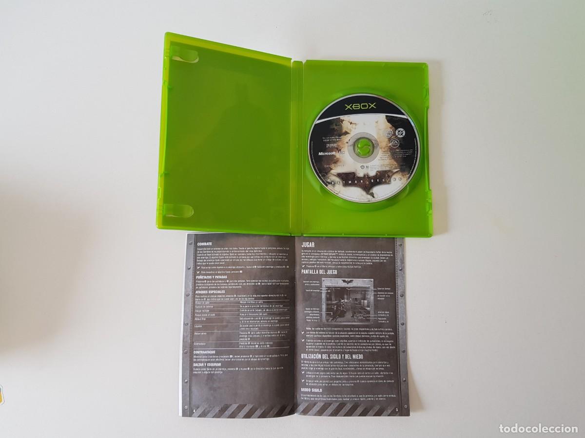 Videojuegos y consolas: Batman Begins Microsoft Xbox Pal Espa&ntilde;a Original Warner Bros DC - Foto 8