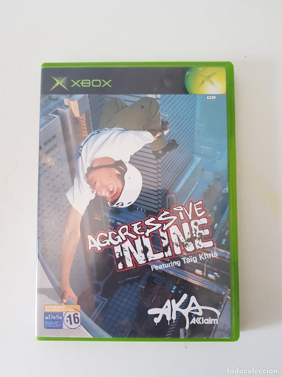 Videojuegos y consolas: Aggresive Inline Featuring Taig Khris Microsoft Xbox Pal Espa&ntilde;a Original Acclaim