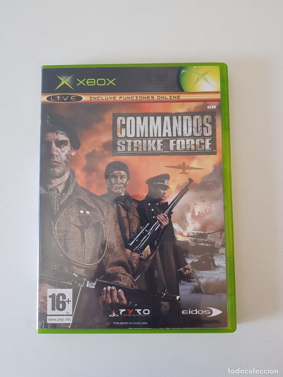 Videojuegos y consolas: Commandos Strike Force Microsoft Xbox Pal Espa&ntilde;a Original Eidos Pyro Studios - Foto 1