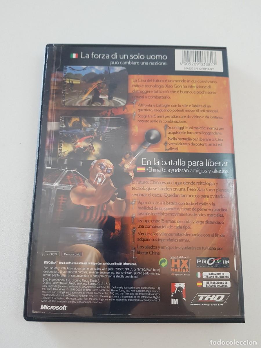 Videojuegos y consolas: New Legends Microsoft Xbox Pal Espa&ntilde;a Original THQ - Foto 2