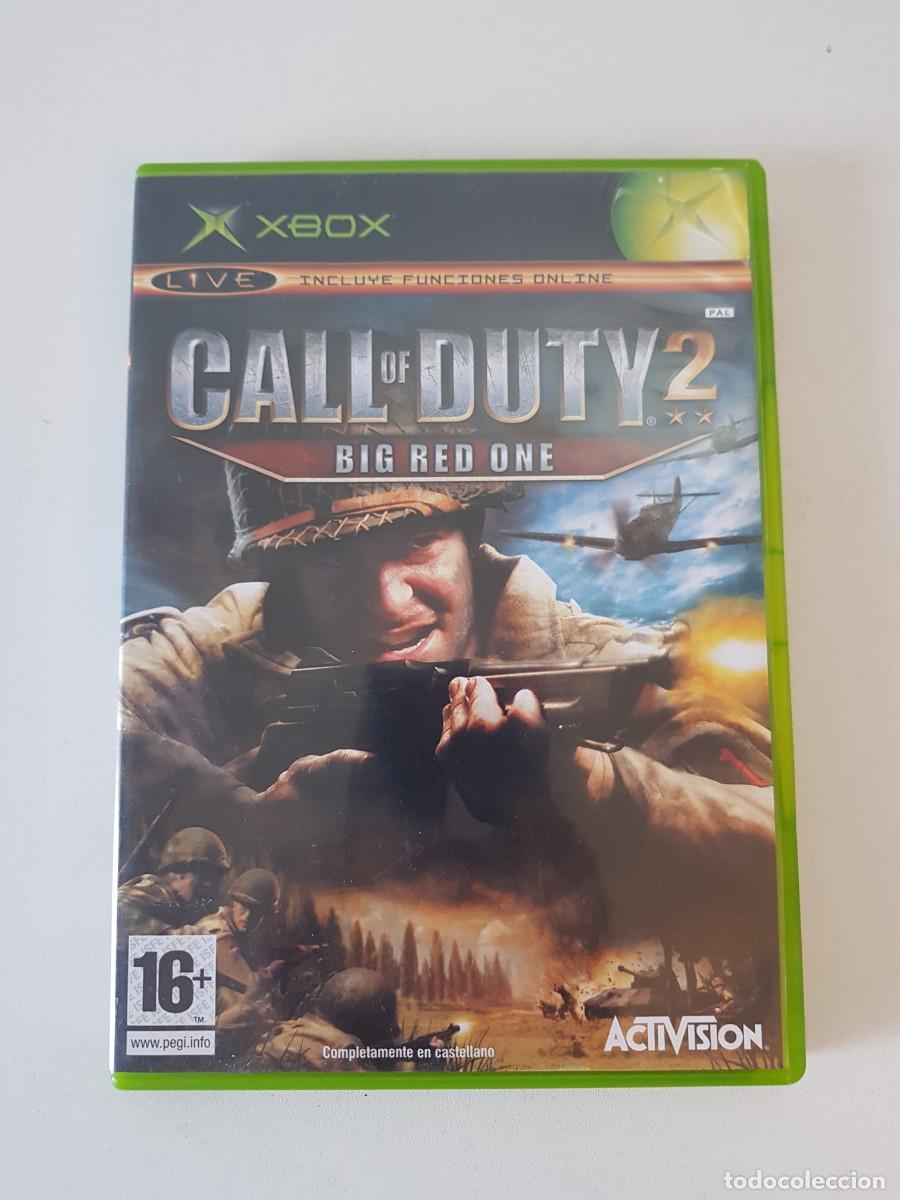 Videojuegos y consolas: Call of Duty Big Red One Microsoft Xbox Pal Espa&ntilde;a Original Activision