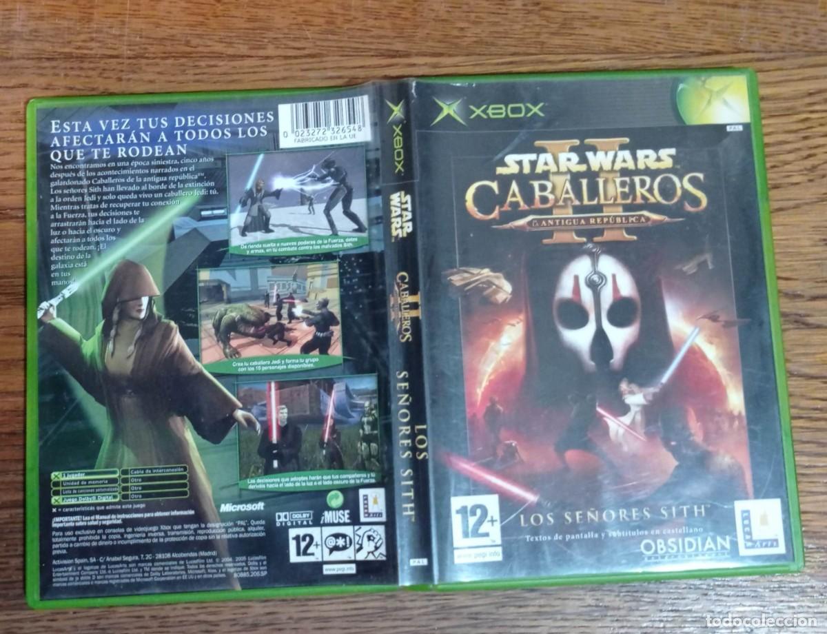 Videospiele und Konsolen: STAR WARS II CABALLEROS - ANTIGUA REPUBLICA XBOX X-BOX