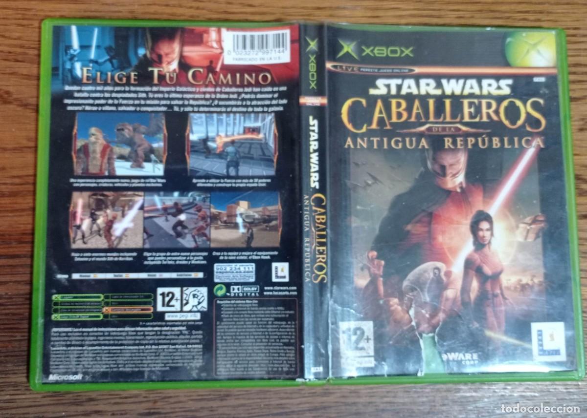 Videojuegos y consolas: STAR WARS CABALLEROS DE LA ANTIGUA REPUBLICA XBOX LUCAS ARTS XBOX X-BOX
