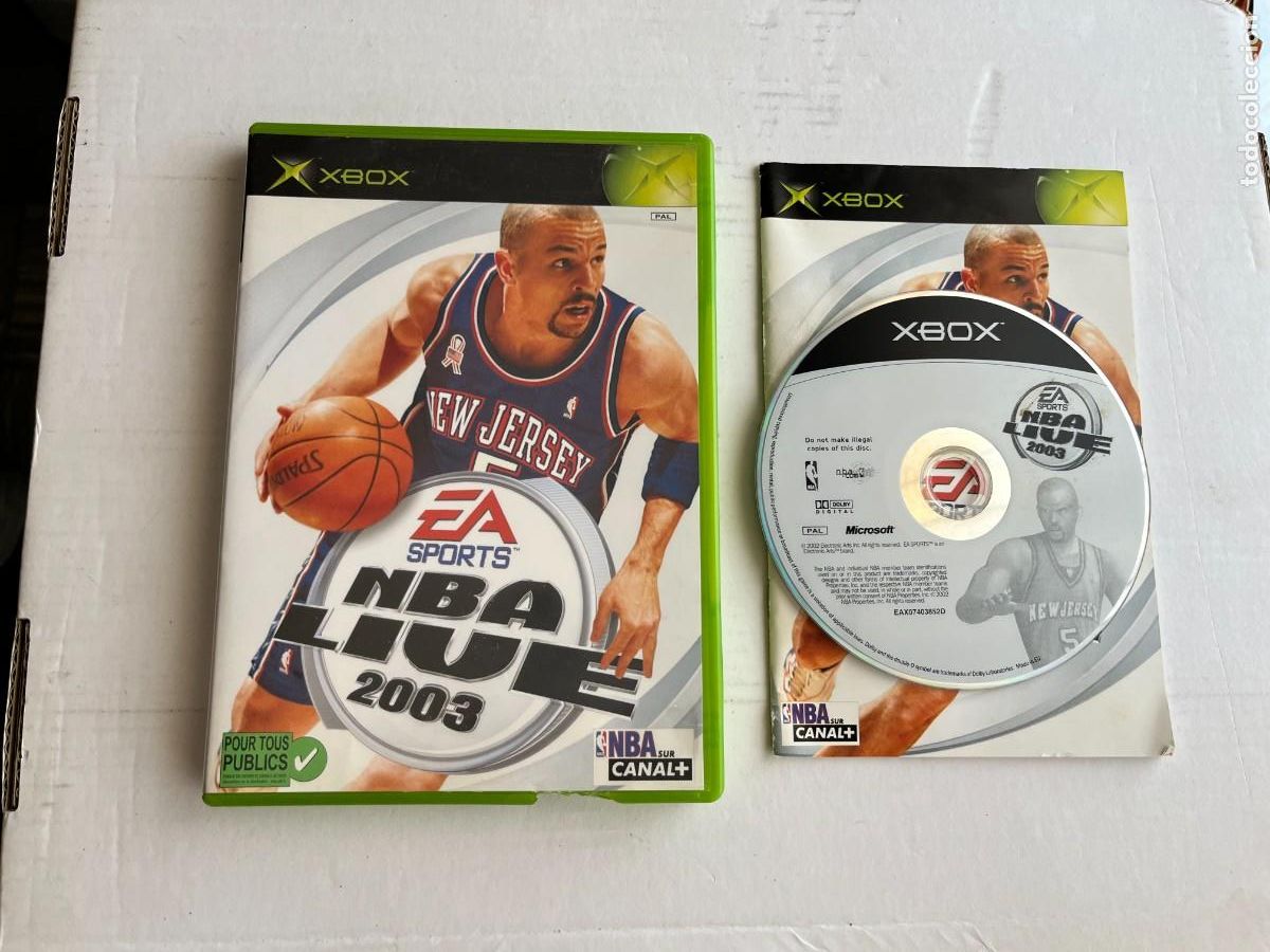 Videojuegos y consolas: NBA LIVE 2003 - XBOX FAT X-BOT KREATEN