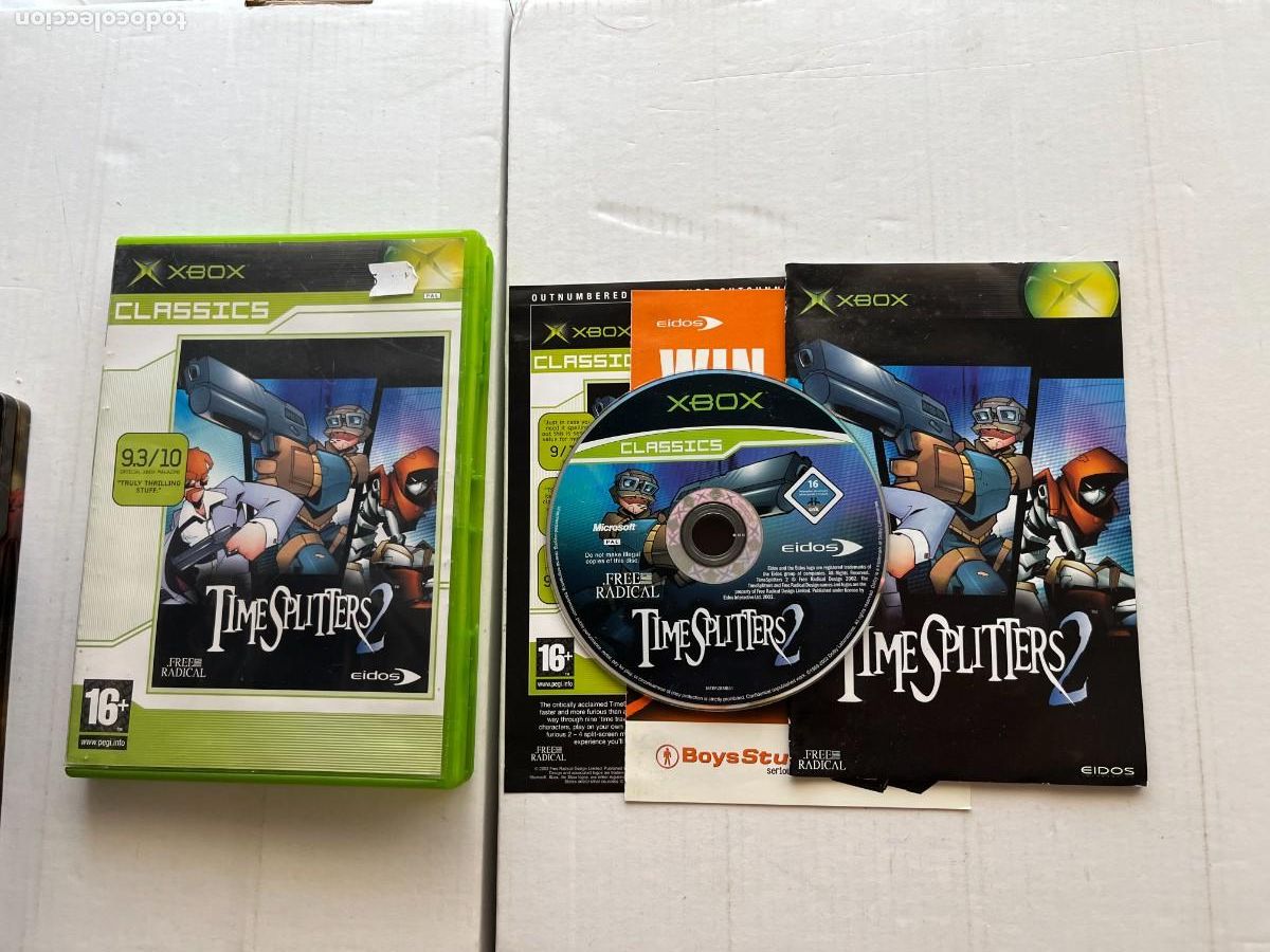 Videojuegos y consolas: TIMESPLITTERS 2 - XBOX FAT X-BOX KREATEN