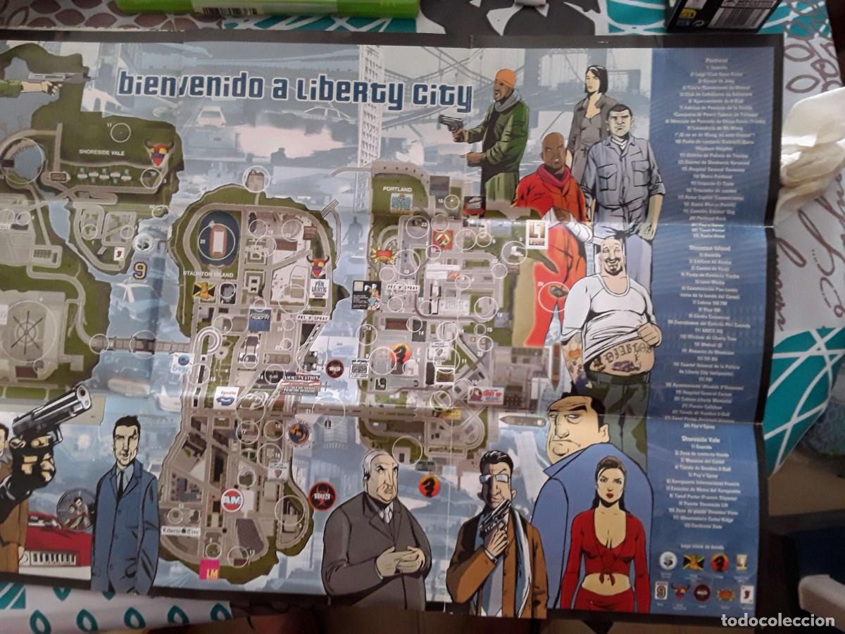 Videojuegos y consolas: Grand theft auto 3 xbox classic + Poster - Foto 5