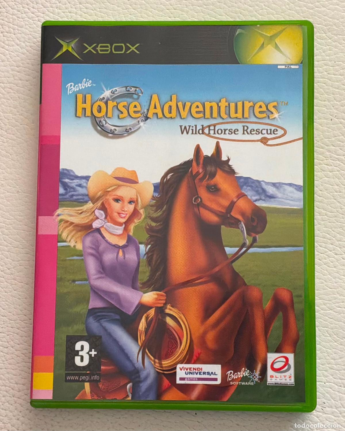 Videojuegos y consolas: Videojuego Barbie Horse adventures Xbox Wild horse rescue
