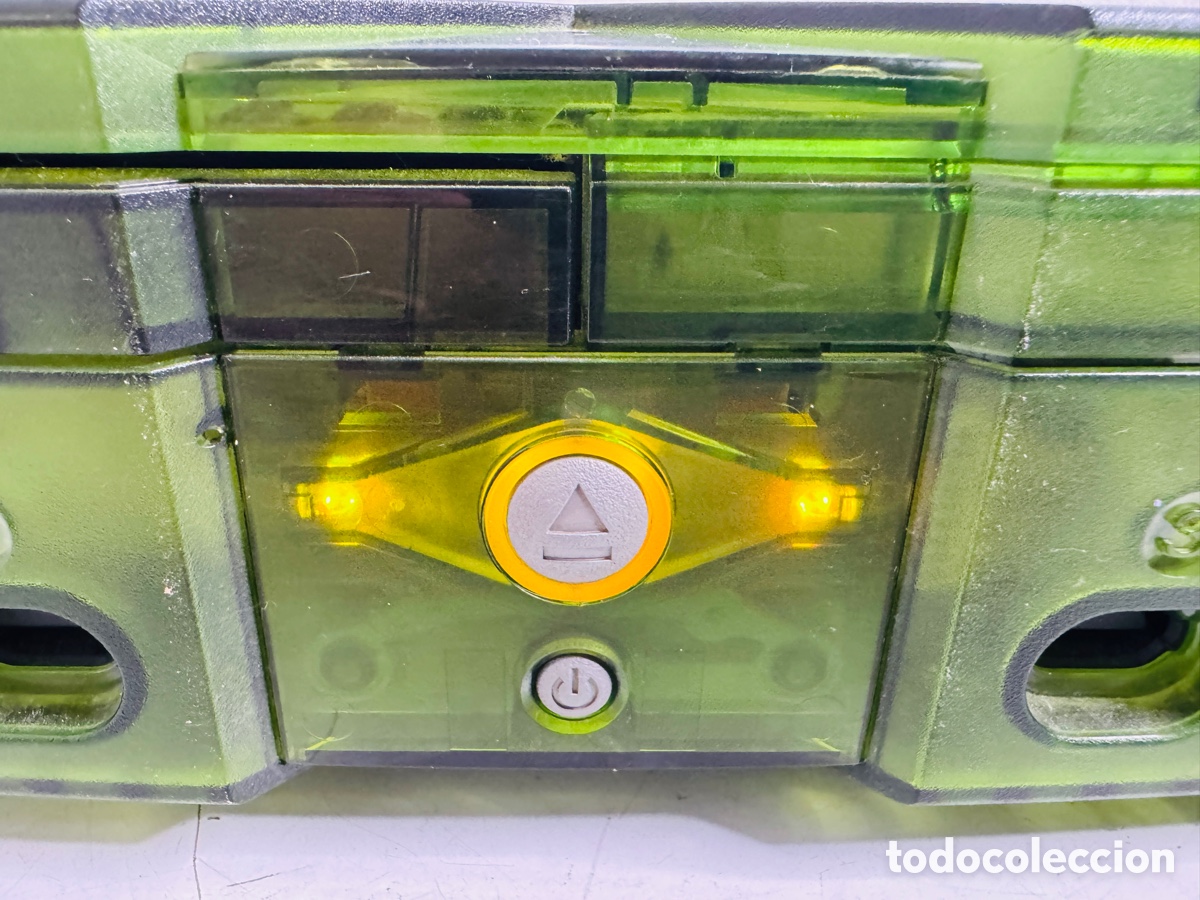 Videojuegos y consolas: Xbox Classic Limited Green Crystal Edition + 2x Controller - Foto 8