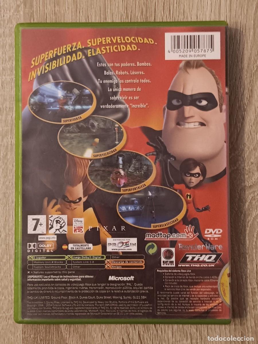 Videojuegos y consolas: JUEGO LOS INCREIBLES XBOX X BOX - Foto 3
