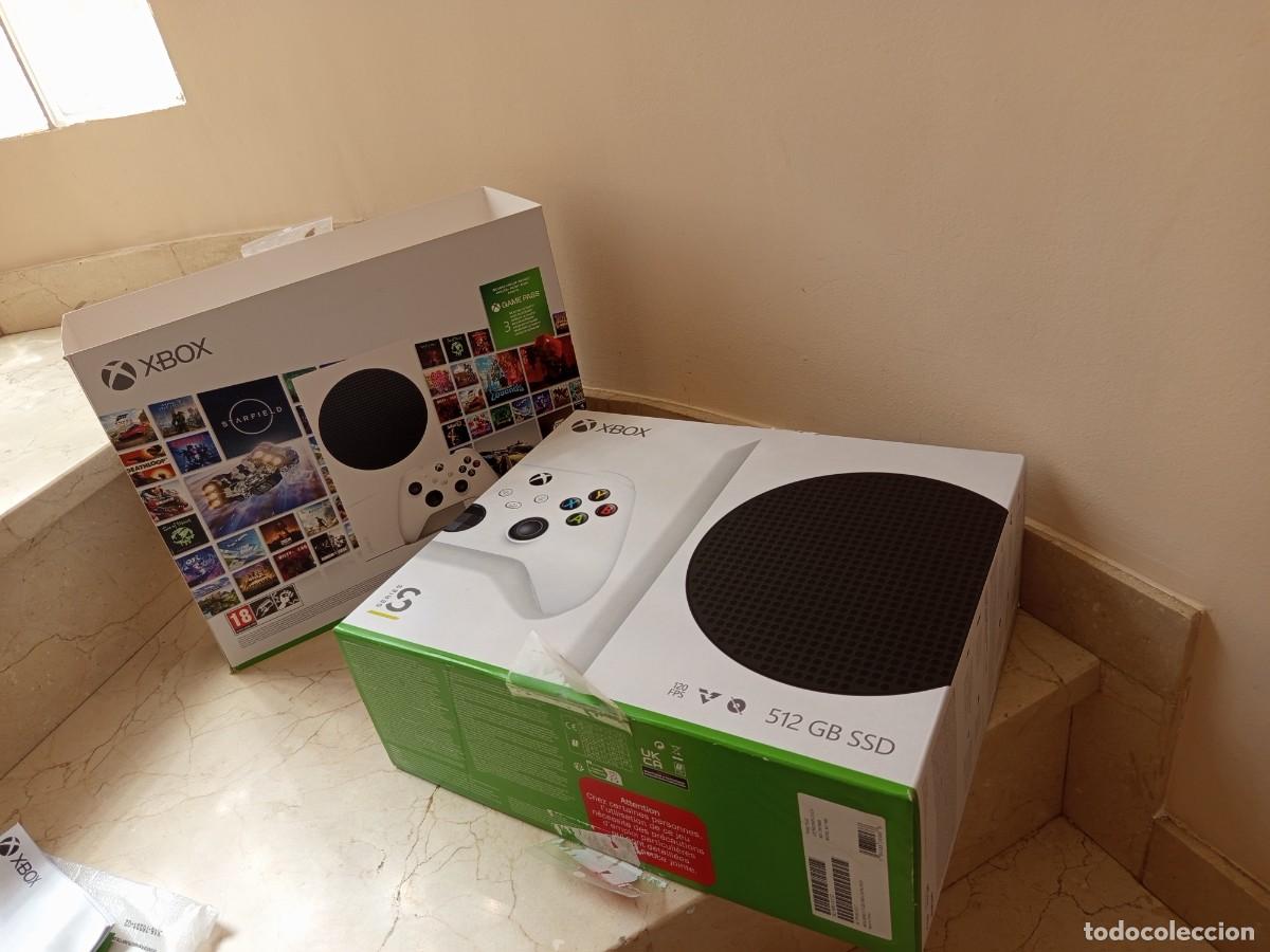 Videojuegos y consolas: Xbox - Caja de consola Xbox Series S. Manuales, cartones interiores, envoltorios, etc