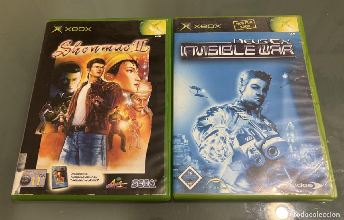 Videojuegos y consolas: SHENMUE II + Deus Ex Invisible War para XBox completos