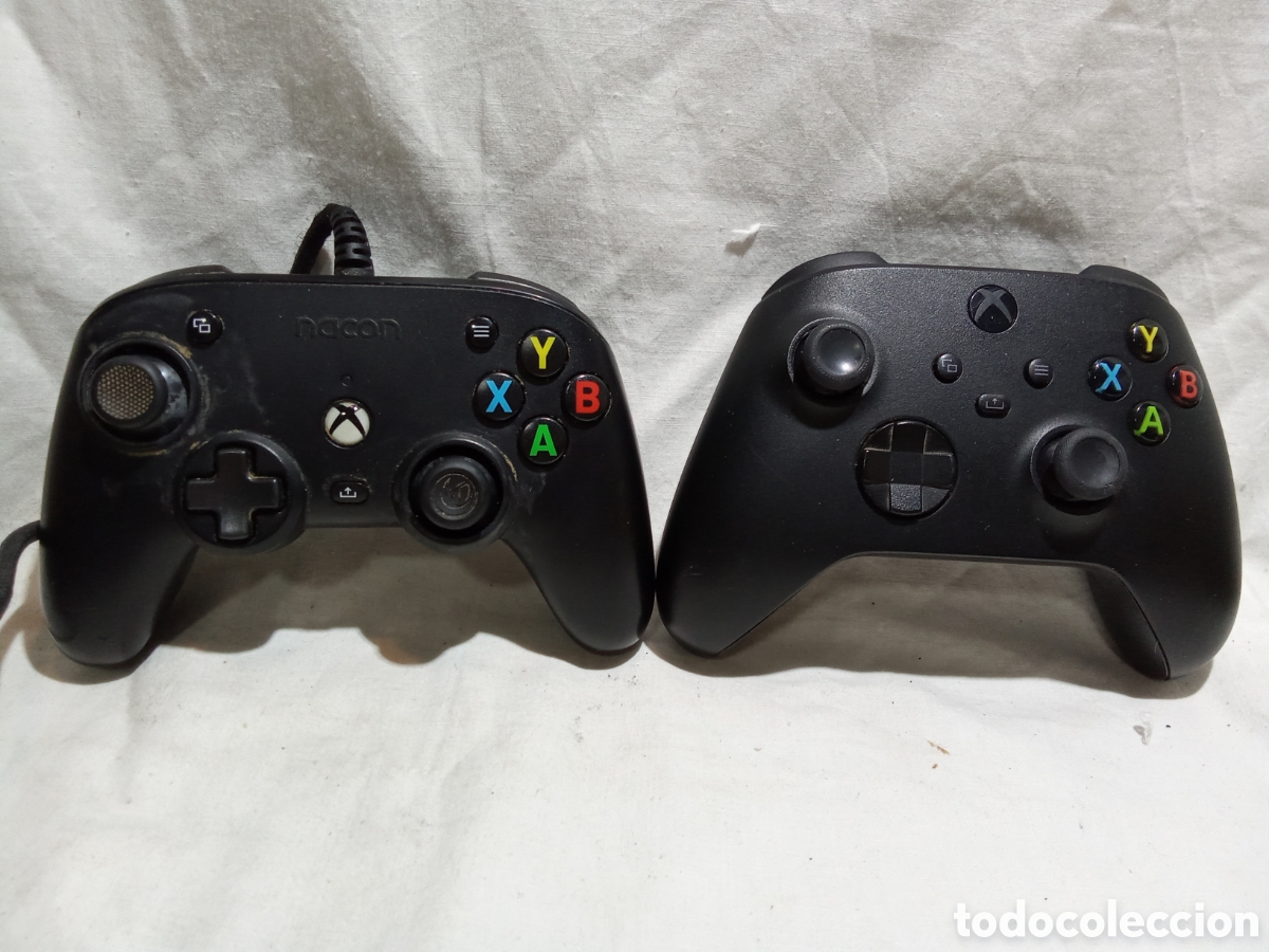 Videojuegos y consolas: PAREJA DE MANDOS PARA XBOX - Foto 1