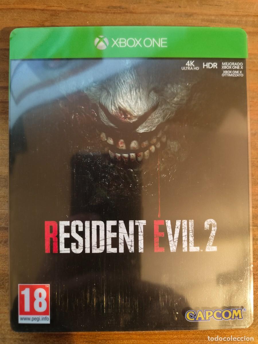 Videojuegos y consolas: Resident Evil 2 Steelbook Xbox - Foto 1