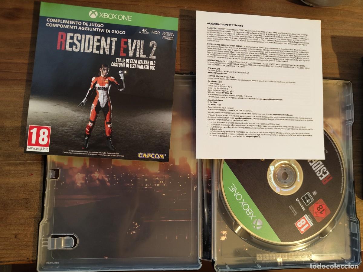 Videojuegos y consolas: Resident Evil 2 Steelbook Xbox - Foto 6