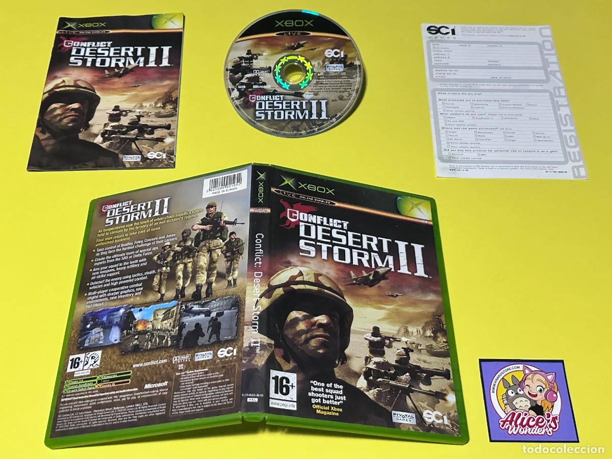 Videojuegos y consolas: Conflict: Desert Storm II Xbox Clasica Pal
