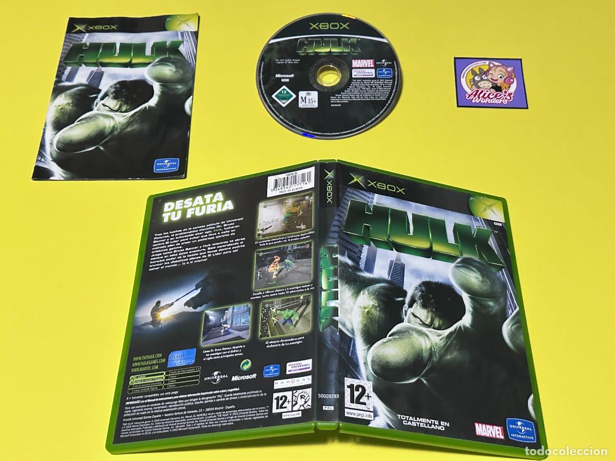 Videojuegos y consolas: Hulk Xbox Clasica Pal Espa&ntilde;a - Foto 1