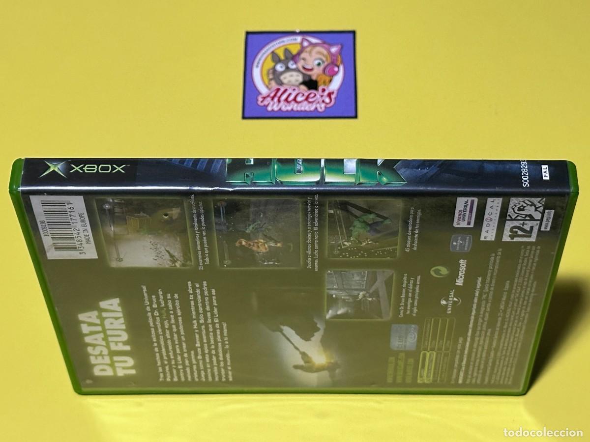 Videojuegos y consolas: Hulk Xbox Clasica Pal Espa&ntilde;a - Foto 5