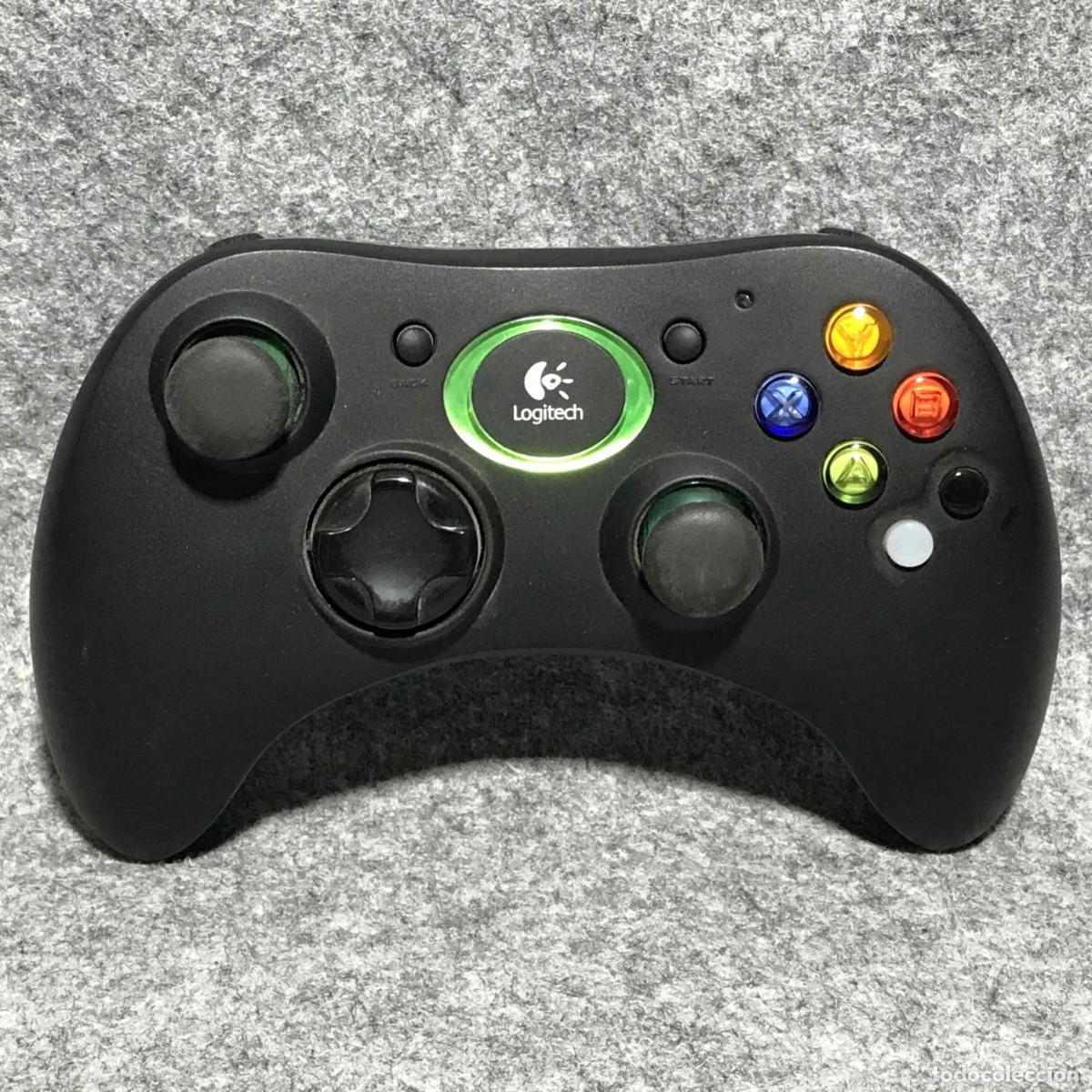 Videojuegos y consolas: LOGITECH WIRELESS CONTROLLER+RECEPTOR MICROSOFT XBOX - Foto 2