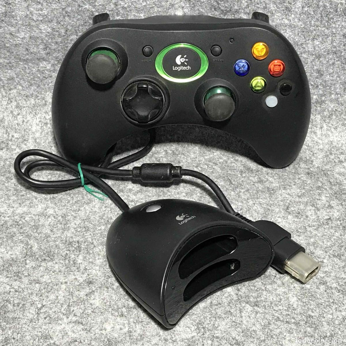 Videojuegos y consolas: LOGITECH WIRELESS CONTROLLER+RECEPTOR MICROSOFT XBOX