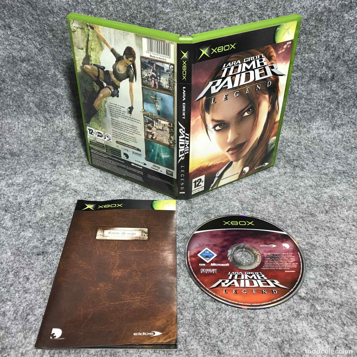 Videojuegos y consolas: LARA CROFT TOMB RAIDER LEGEND MICROSOFT XBOX