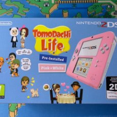 Videojuegos y Consolas Nintendo 2DS de segunda mano: NINTENDO 2DS TOMADACHI LIFE ROSA NUEVA A ESTRENAR