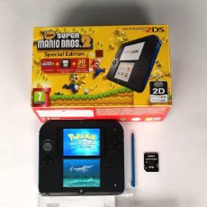 Videojuegos y Consolas Nintendo 2DS de segunda mano: CONSOLA NINTENDO 2DS NEW SUPER MARIO BROS EDITION. Lote 301033003