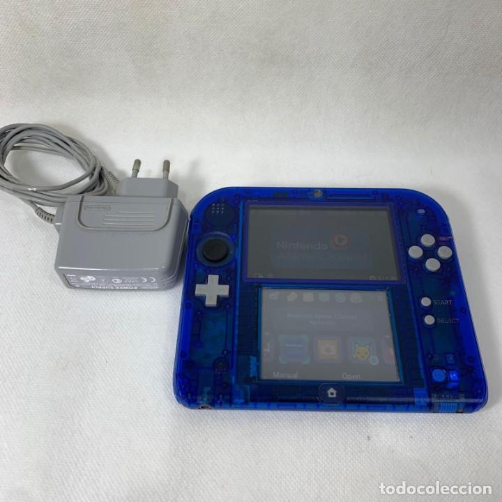 Consola Nintendo 2ds Color Azul Transparente Comprar Videojuegos Y Consolas Nintendo 2ds En Todocoleccion