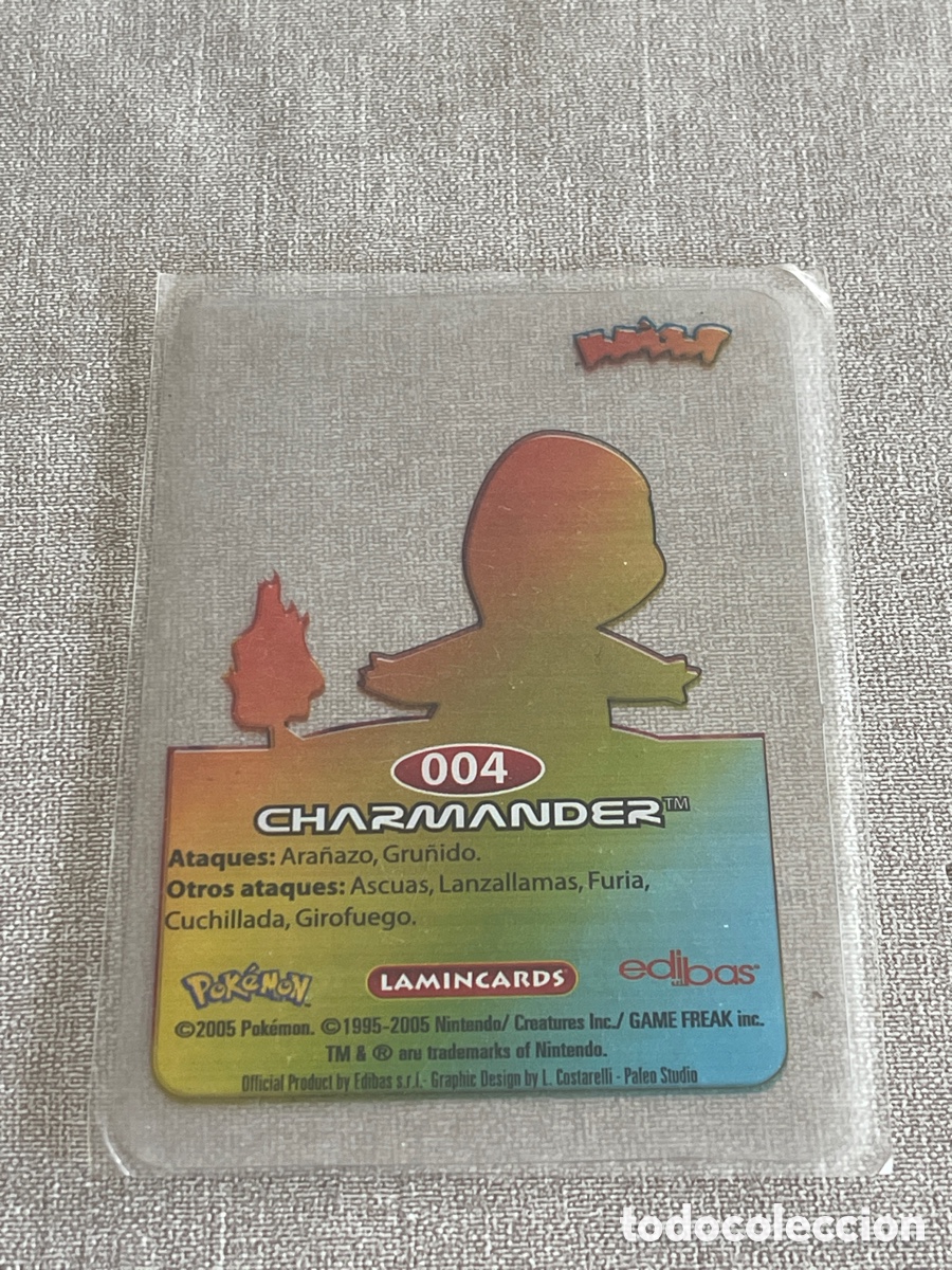 Videojuegos y consolas Nintendo 2DS de segunda mano: Carta Pokemon Charmander - Foto 2