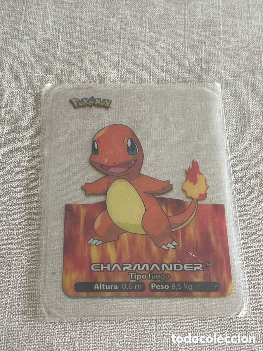 Videojuegos y consolas Nintendo 2DS de segunda mano: Carta Pokemon Charmander - Foto 1