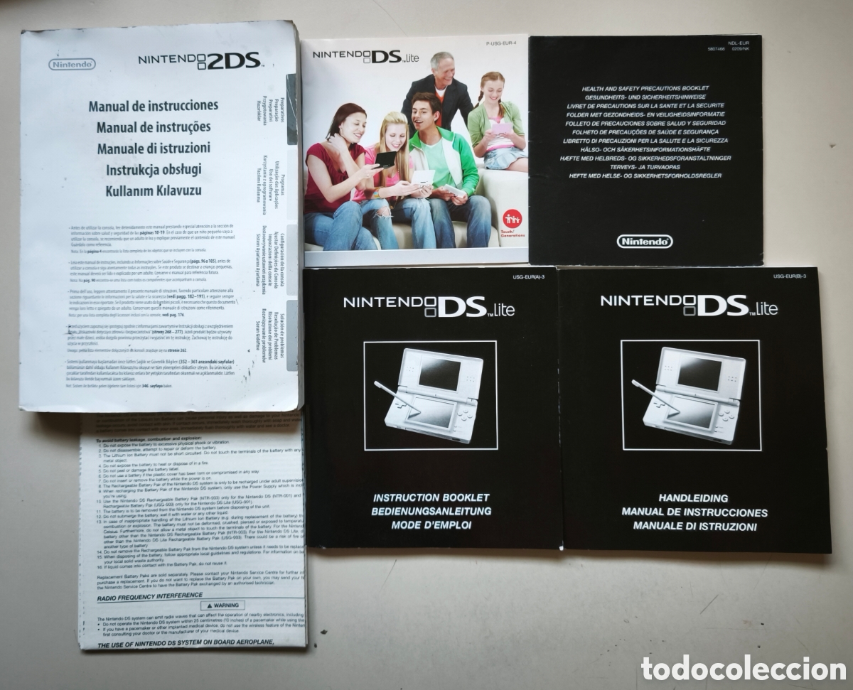 Videojuegos y consolas Nintendo 2DS de segunda mano: Manual y Guia r&aacute;pida Nintendo 2DS - Foto 1