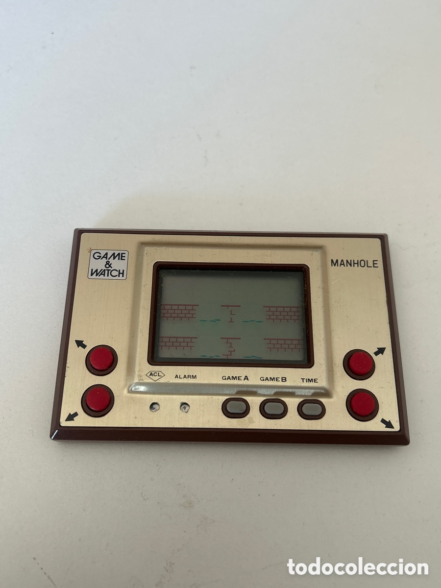 Video Games and Consoles Nintendo 2DS: V&iacute;deo consola GAME & WATCH Nintendo 1981 funcionando