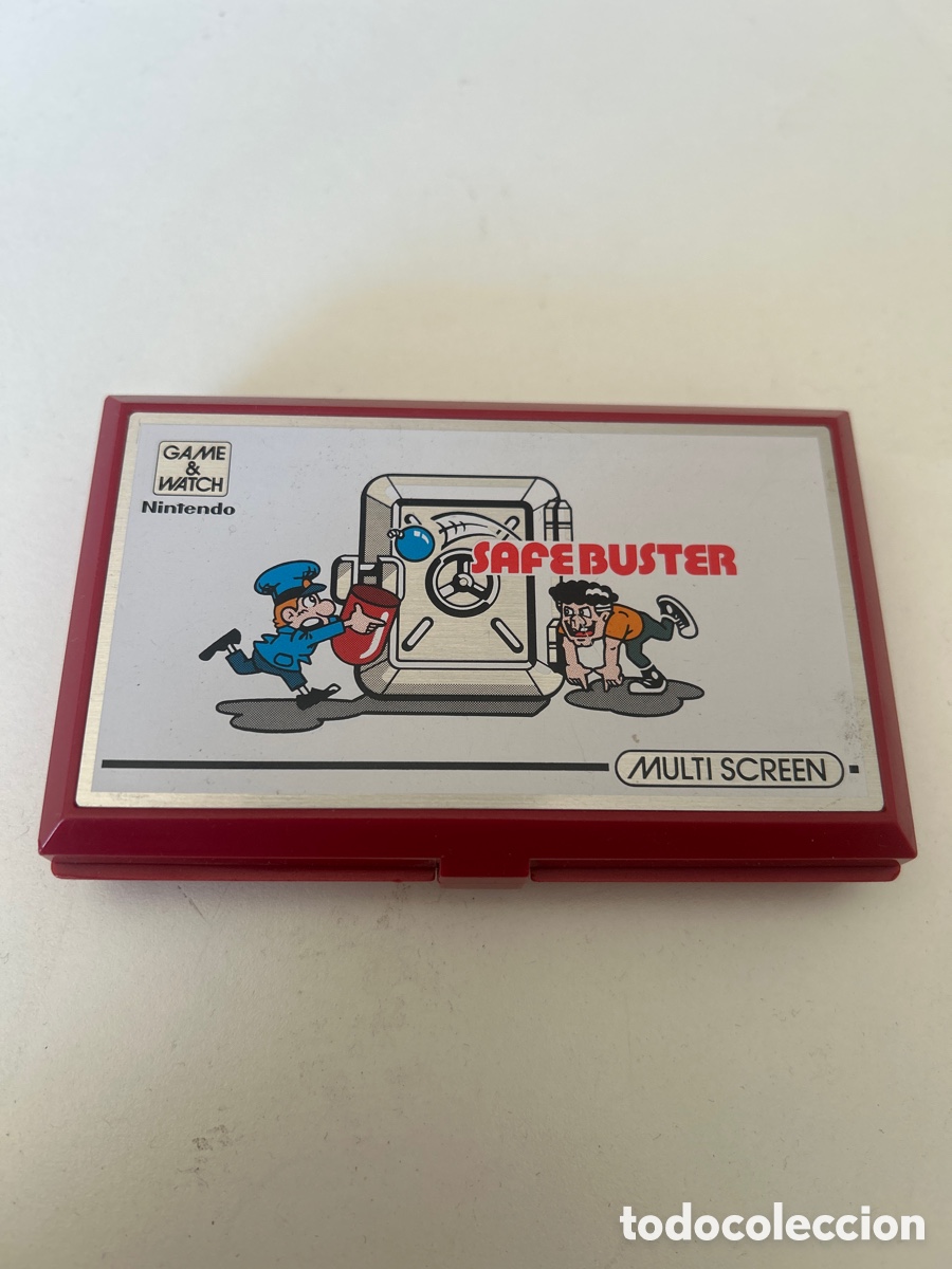 Video Games and Consoles Nintendo 2DS: V&iacute;deo consola de Nintendo GAME & WATCH SAFEBUSTER FUNCIONADO 1988