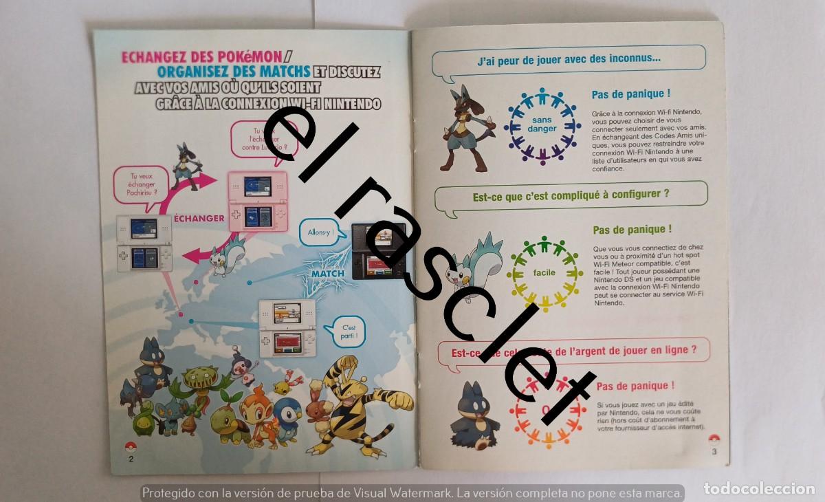 Videojuegos y consolas Nintendo 2DS de segunda mano: MANUAL POKEM&Oacute;N - EN FRANC&Eacute;S - Foto 3