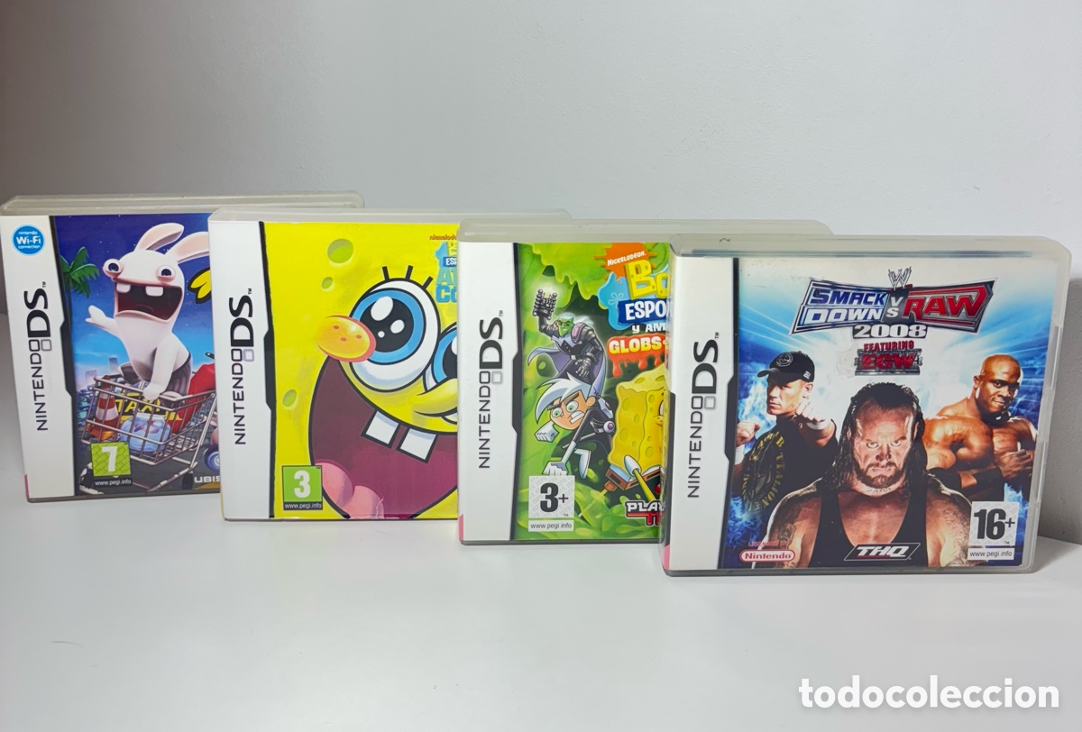 Videojuegos y consolas Nintendo 2DS de segunda mano: Juegos Nintendo DS (8 en total)