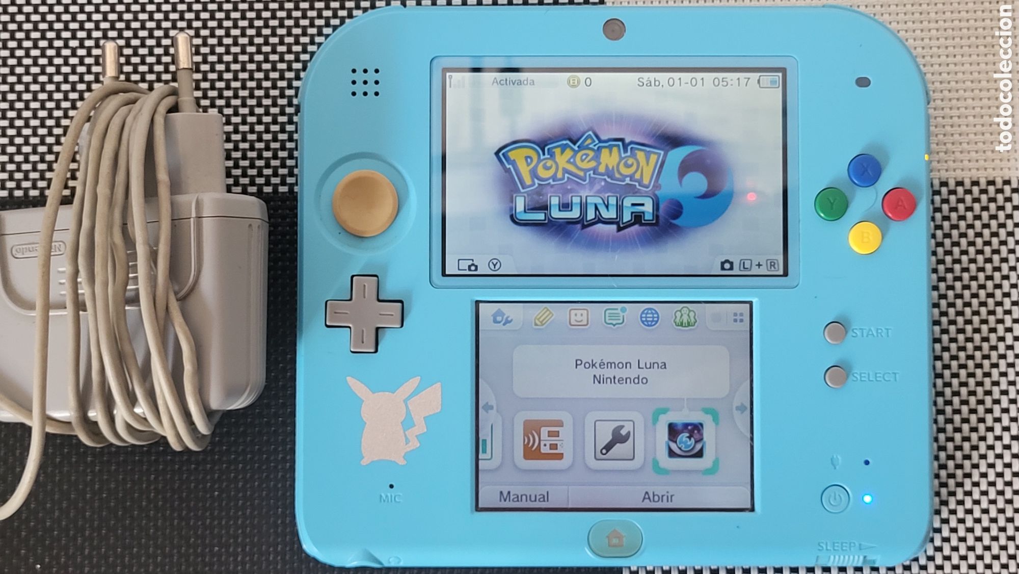 Videojuegos y consolas Nintendo 2DS de segunda mano: Consola Nintendo 2DS Edici&oacute;n Pokemon Pilachu