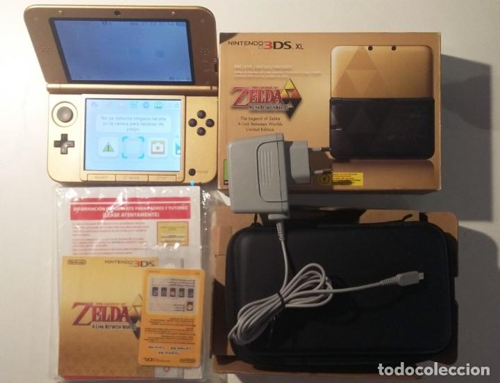 Nintendo 3ds Xl Zelda Completa Con El Juego Zel Sold Through Direct Sale 153137818