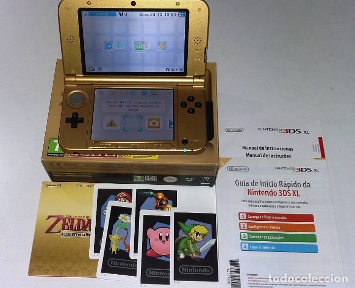 Consola Nintendo 3ds Xl Edicion Zelda Completa Sold Through Direct Sale 180269332
