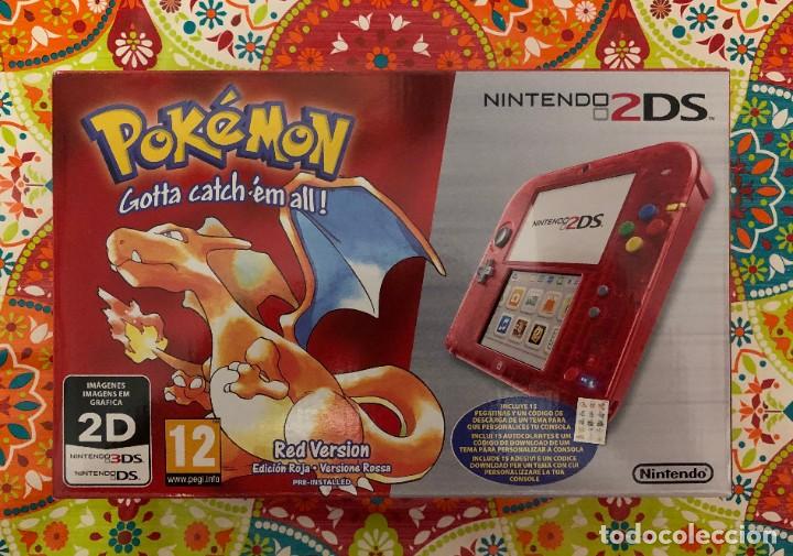 consola 2ds ed. especial pokémon rojo nueva pre - Buy Video games and  consoles Nintendo 3DS XL on todocoleccion