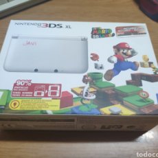 Videojuegos y Consolas Nintendo 3DS XL de segunda mano: CAJA Y MANUALES CONSOLA NINTENDO 3DS XL SUPERMARIO 3DLAND. Lote 349663154